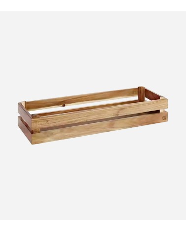 BOITE EN BOIS SUPERBOX GN 2/4 BEIGE 55,5 x 18,5 CM