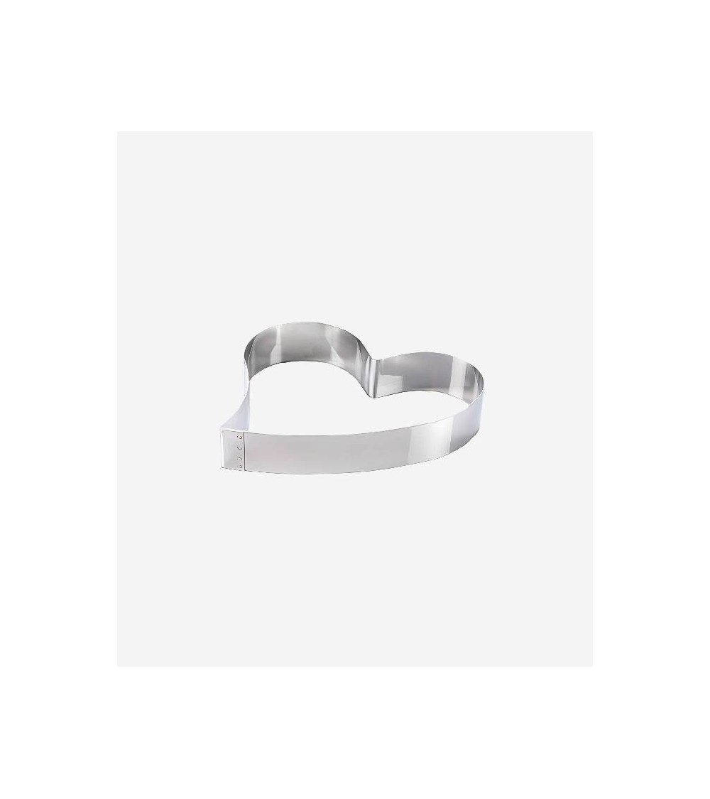 MOULE À CAKE INOX FORME COEUR "CAKE RING" BEH TUNISIE MOULE À CAKE INOX FORME COEUR "CAKE RING" BEH TUNISIE