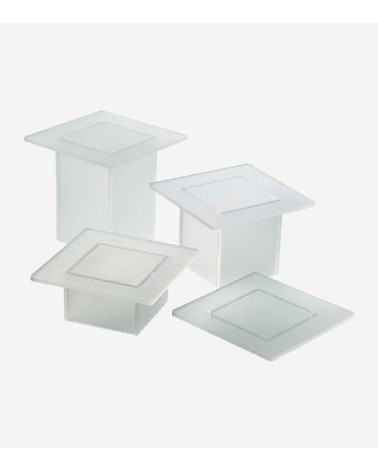 PRÉSENTOIR EN PLEXYGLASS 4 NIVEAUX FORME CUBE BEH TUNSIE - MARTELLATO