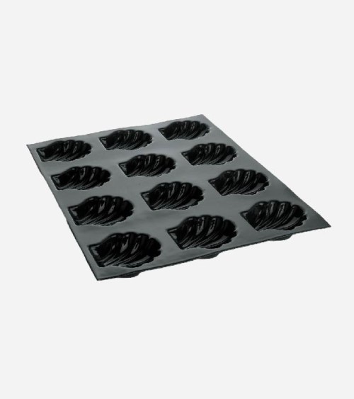 MOULE MADELEINE EN SILICONE 68 × 45 × H 17 MM BEH TUNISIE