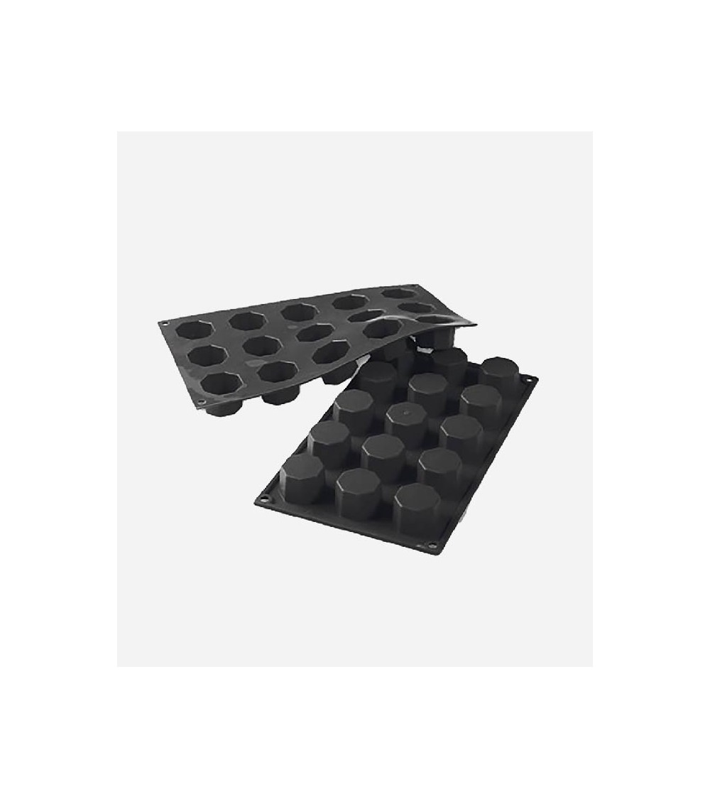 MOULE OCTAGON EN SILICONE Ø 38 × 26 MM BEH TUNISIE