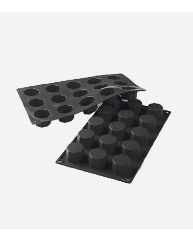 MOULE OCTAGON EN SILICONE Ø 38 × 26 MM BEH TUNISIE