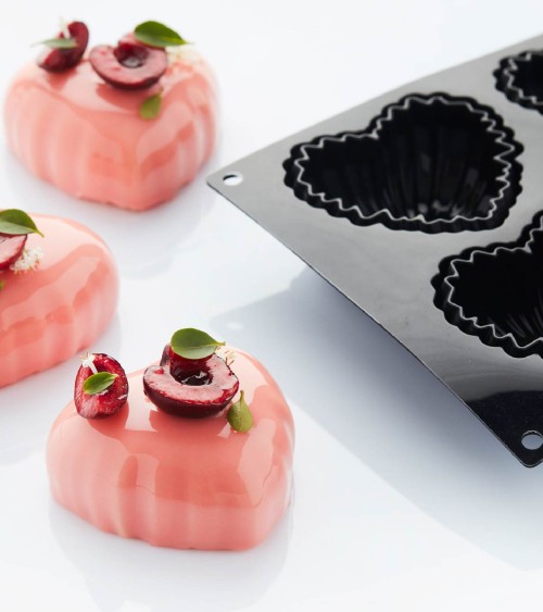 MOULE COUER EN SILICONE 17.5 × 30 CM BEH TUNISIE