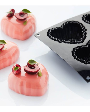 MOULE COUER EN SILICONE 17.5 × 30 CM BEH TUNISIE