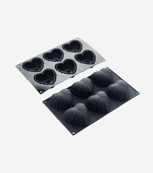 MOULE COUER EN SILICONE 17.5 × 30 CM BEH TUNISIE