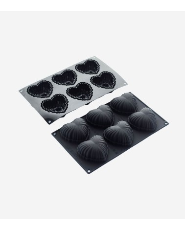 MOULE COUER EN SILICONE 17.5 × 30 CM BEH TUNISIE