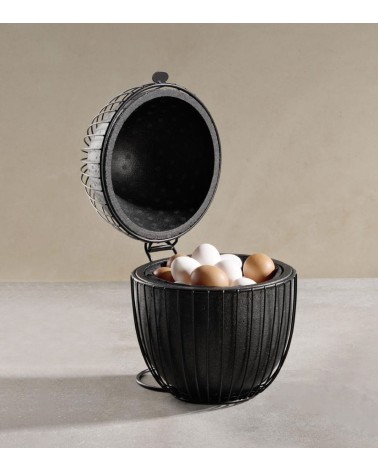 PANIER À OEUF NOIR 23 CM - H : 31 CM BEH TUNISIE