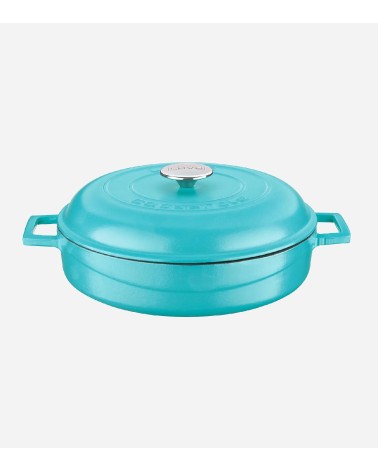 FAITOUT EN FONTE TURQUOISE MAT 28 CM BEH TUNISIE