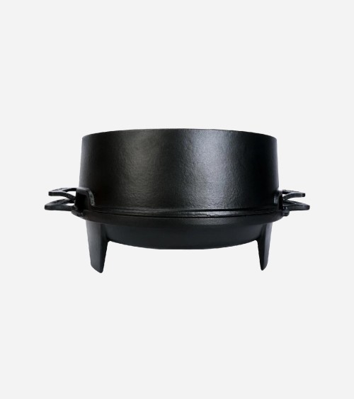 BARBECUE EN FONTE ROND NOIR Ø 36 CM BEH TUNISIE