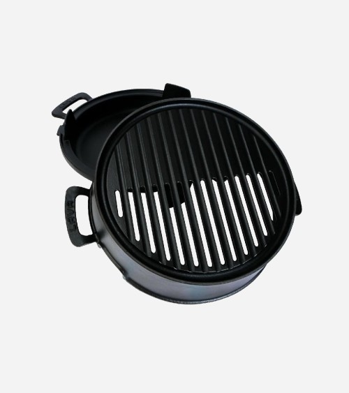 BARBECUE EN FONTE ROND NOIR Ø 36 CM BEH TUNISIE