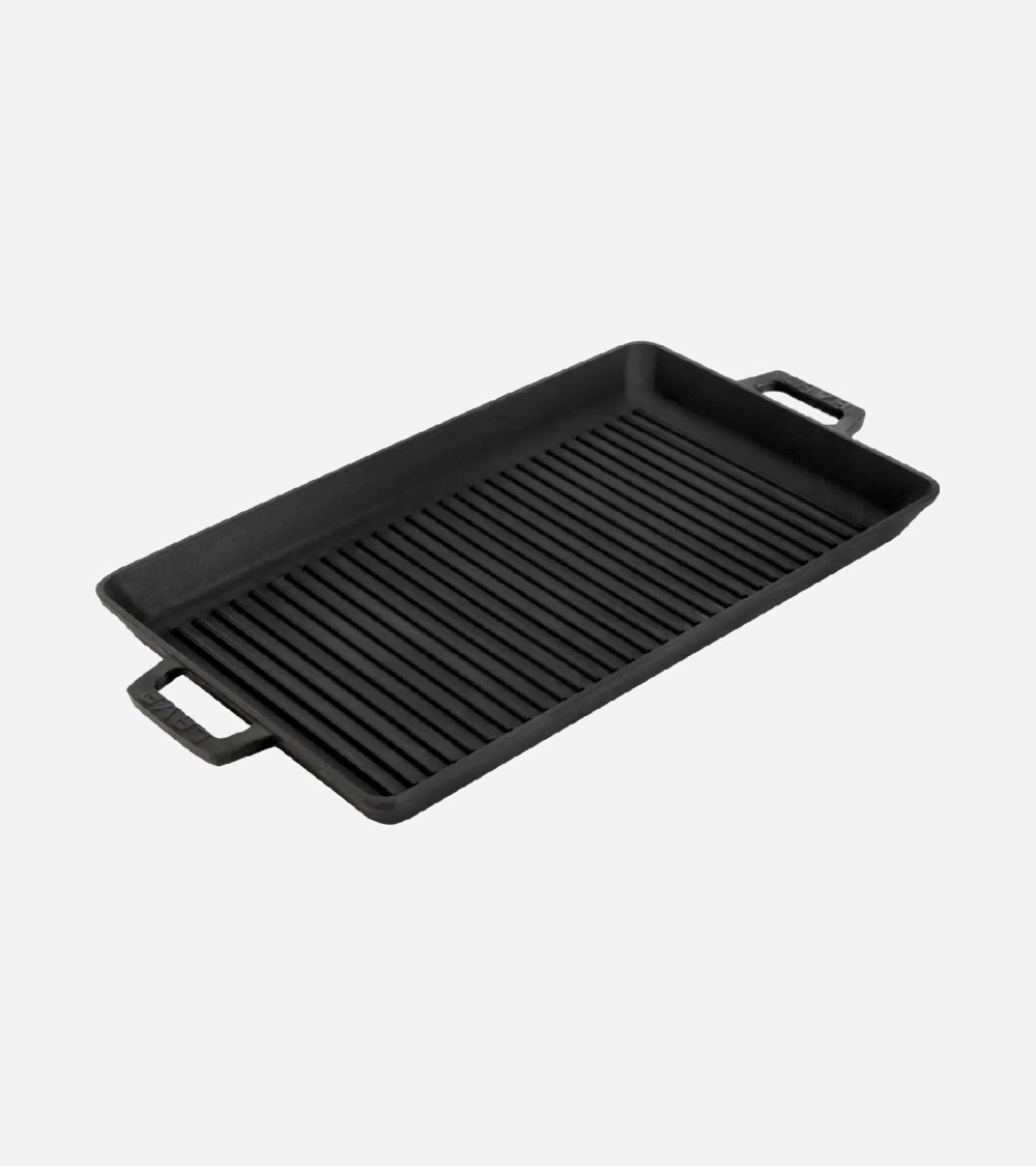 PLANCHE À GRILLER EN FONTE RECTANGULAIRE NERVERÉ 26 x 45 CM BEH TUNISIE