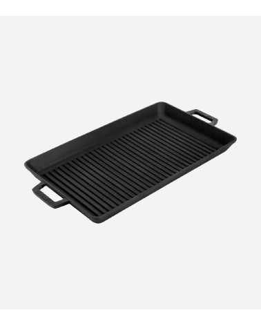 PLANCHE À GRILLER EN FONTE RECTANGULAIRE NERVERÉ 26 x 45 CM BEH TUNISIE