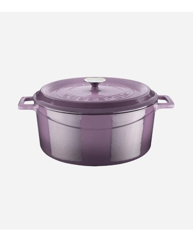 COCOTTE EN FONTE RONDE VIOLET 28 CM BEH TUNISIE