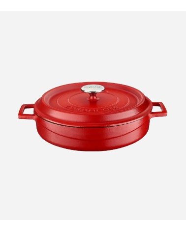 FAITOUT EN FONTE ROUGE MAT 28 CM BEH TUNISIE