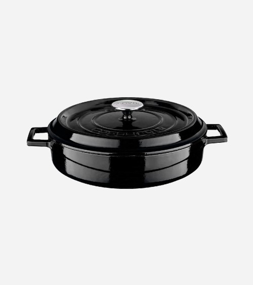 FAITOUT EN FONTE RONDE NOIR 28 CM BEH TUNISIE