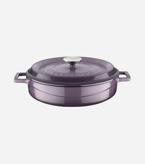 FAITOUT EN FONTE RONDE VIOLET 28 CM BEH TUNISIE