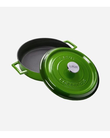 FAITOUT EN FONTE RONDE VERT 28 CM BEH TUNISIE