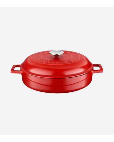 FAITOUT EN FONTE ROUGE MAT 28 CM BEH TUNISIE