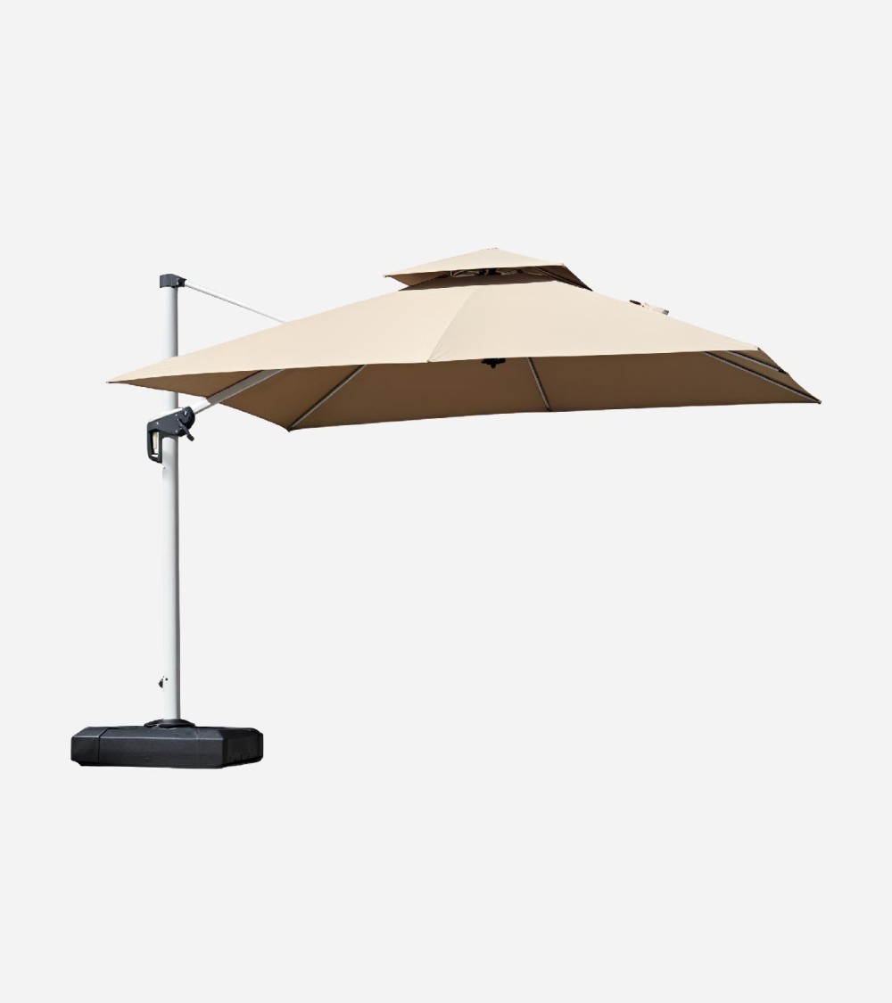 PARASOL SHADAW 3M BLANC BEH TUNISIE