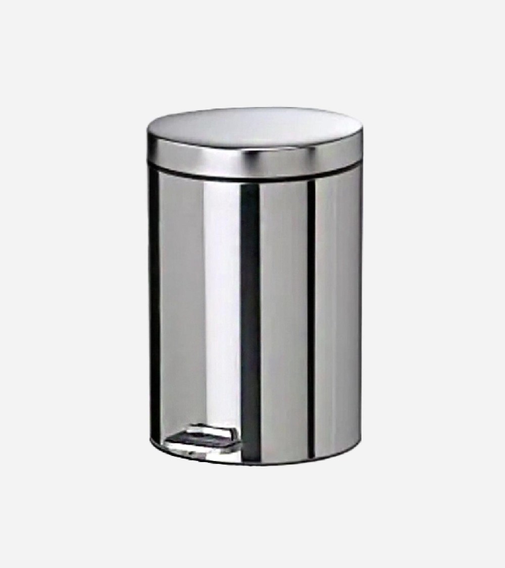 POUBELLE À PÉDALE INOX 20 LITRES (430SS) BEH TUNISIE