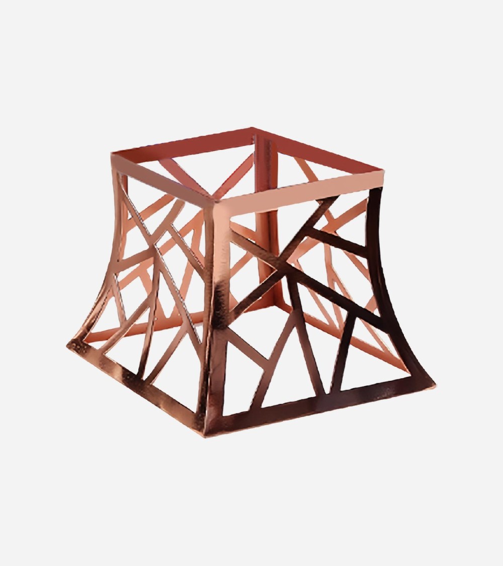 SUPPORT BUFFET COPPER 24 × 24 × 19 CM BEH TUNISIE