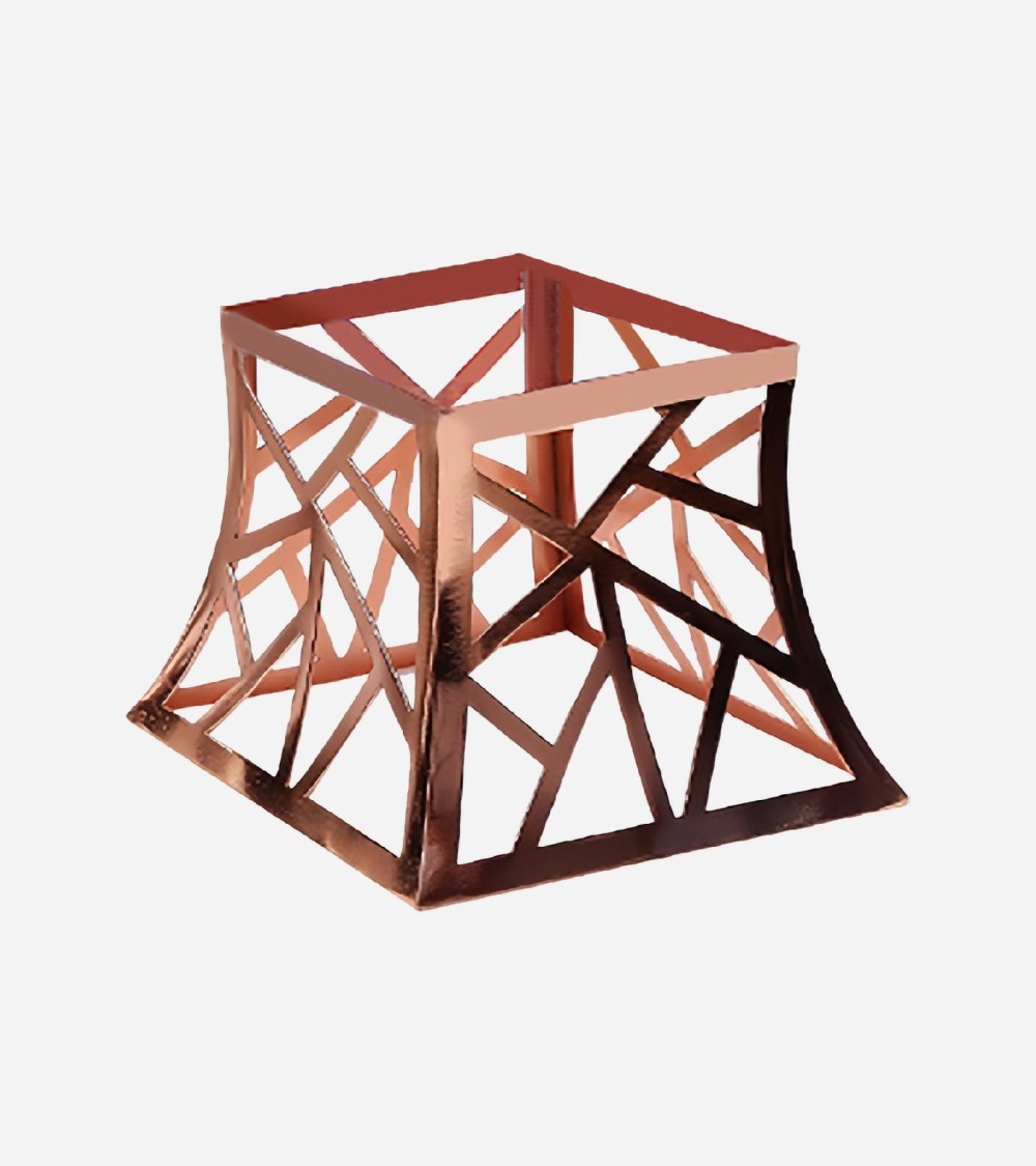 SUPPORT BUFFET COPPER 30 × 30 × 24,5 CM BEH TUNISIE