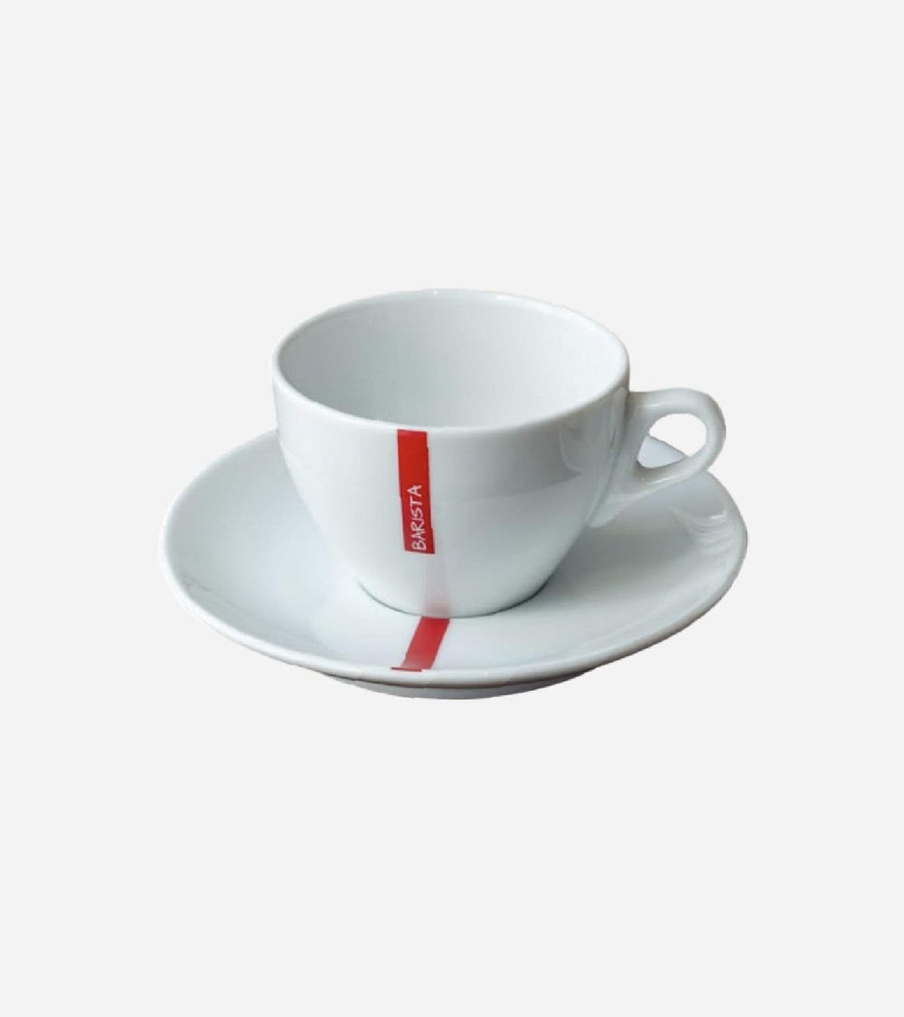 TASSE CAPPUCCINO BARISTA ROUGE 6 PIÈCES BEH TUNISIE