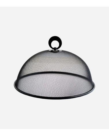CLOCHE 30 CM EN MAILLE NOIRE