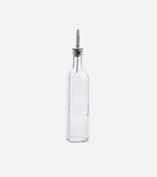 BOUTEILLE HUILE D’OLIVE EN VERRE AVEC VERSEUR - BEH tunisie