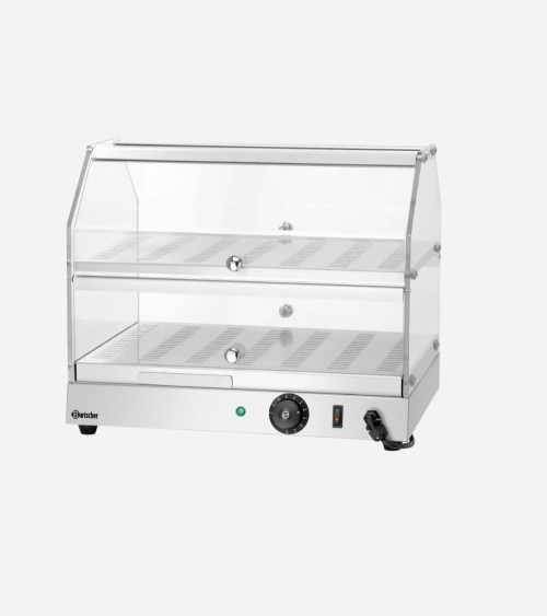 VITRINE CHAUFFANTE 2 NIVEAUX 110–120V / 220–240V