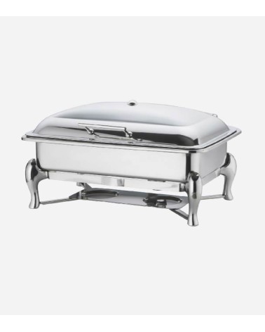 CHAFING DISH RECTANGULAIRE AVEC COUVERCLE EN VERRE GN1/1 8.3 LITRES BEH TUNISIE