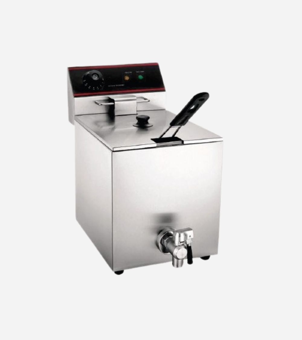 FRITEUSE ÉLECTRIQUE 8 LITRES AVEC ROBINET - BEH Tunisie