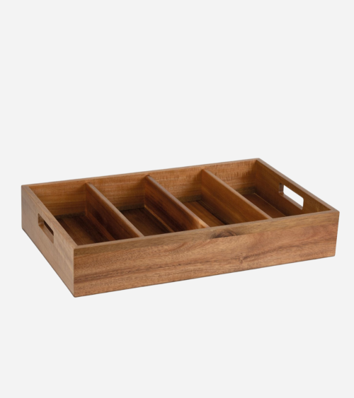 SEAU PORTE-COUVERTS 4 COMPARTIMENTS - PUJADAS - BEH TUNSIE