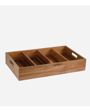 SEAU PORTE-COUVERTS 4 COMPARTIMENTS - PUJADAS - BEH TUNSIE