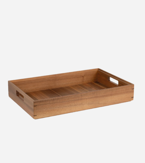 CAISSE EN BOIS GN1/1 – HAUTEUR 6 CM POUR PRÉSENTATION BUFFET 6 PUJADAS - BEH TUNISIE