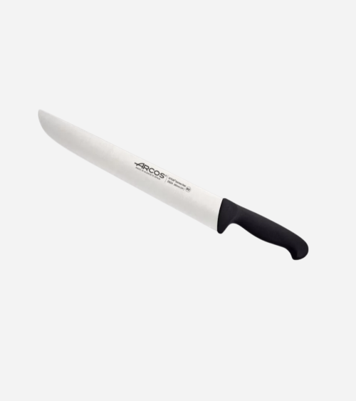 COUTEAU BOUCHER PROFESSIONNEL NOIR 35 CM - BEH TUNISIE