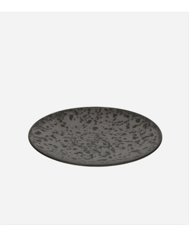 ASSIETTE GRÈS 16 Ø OSCAR GRIS - BEH TUNSIIE