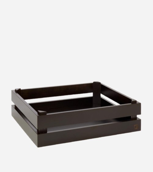 BOITE EN BOIS SUPERBOX GN 1/2 NOIR 35 x 29 CM - BEH TUNISIE