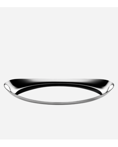 PLATEAU OVAL INOX AVEC ANSES - MEPRA - BEH TUNISIE