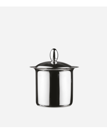 MINI SEAU EN INOX AVEC COUVERCLE "GIOTTO" Ø 12 CM - MEPRA