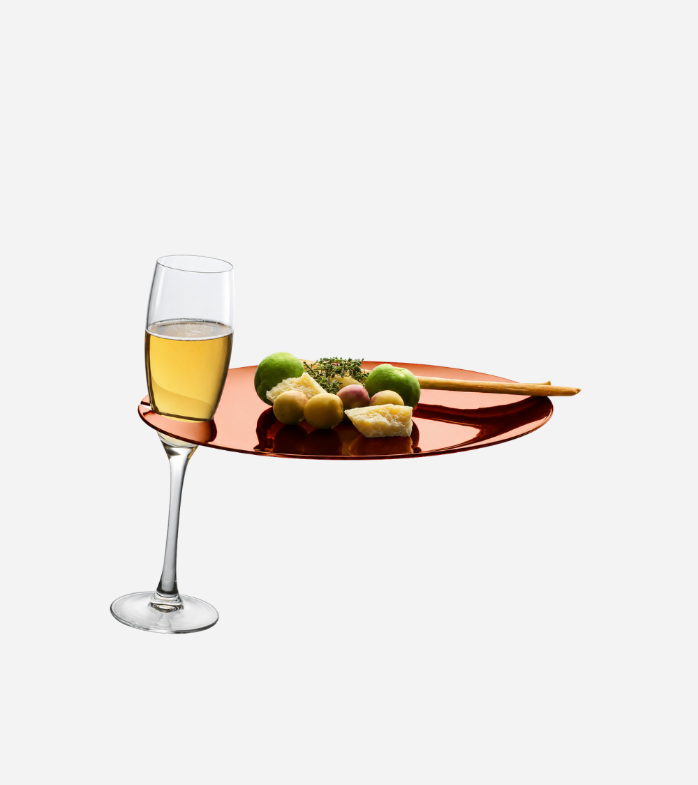 ASSIETTE COCKTAIL ROUGE Ø 18 CM - MEPRA - BEH TUNISIE