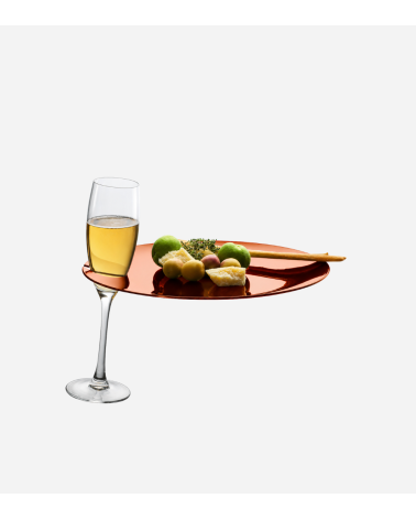 ASSIETTE COCKTAIL ROUGE Ø 18 CM - MEPRA - BEH TUNISIE